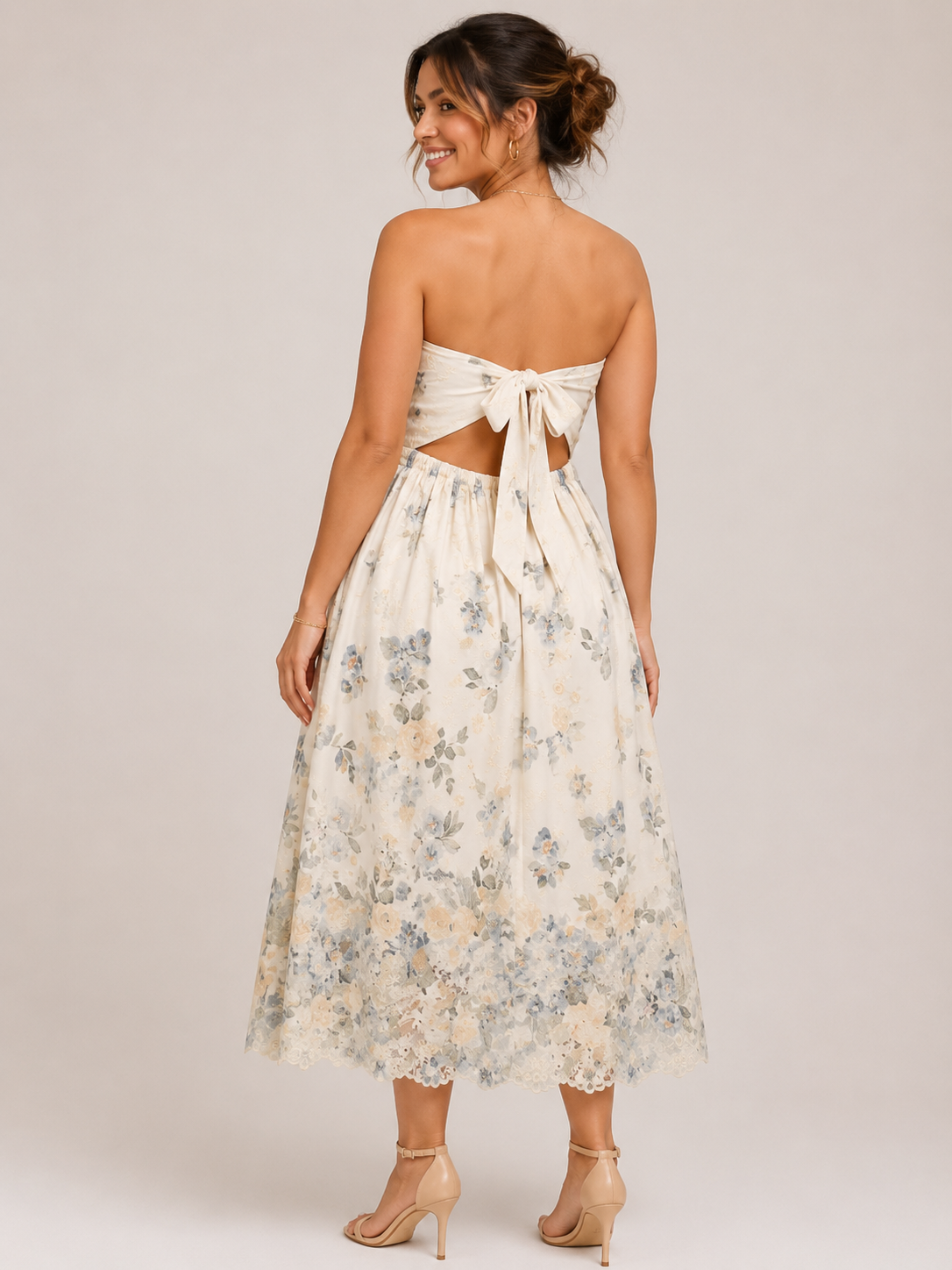 Bluebell Bloom Midi Dress