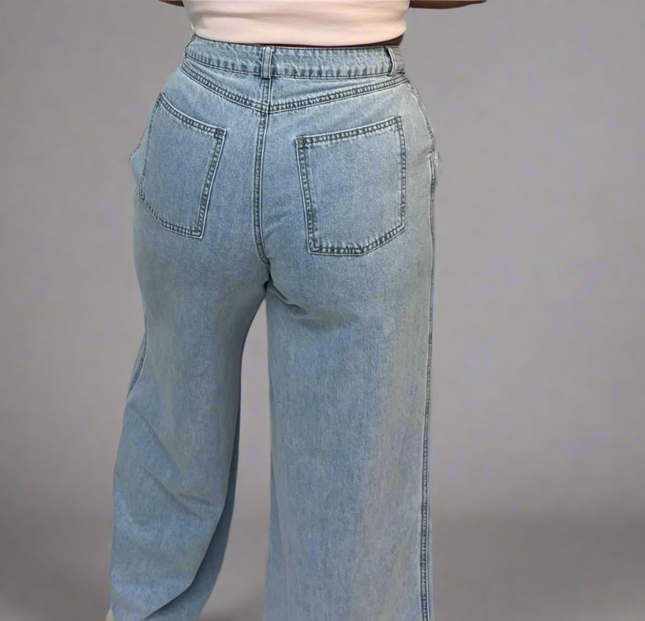 Long Denim Jeans