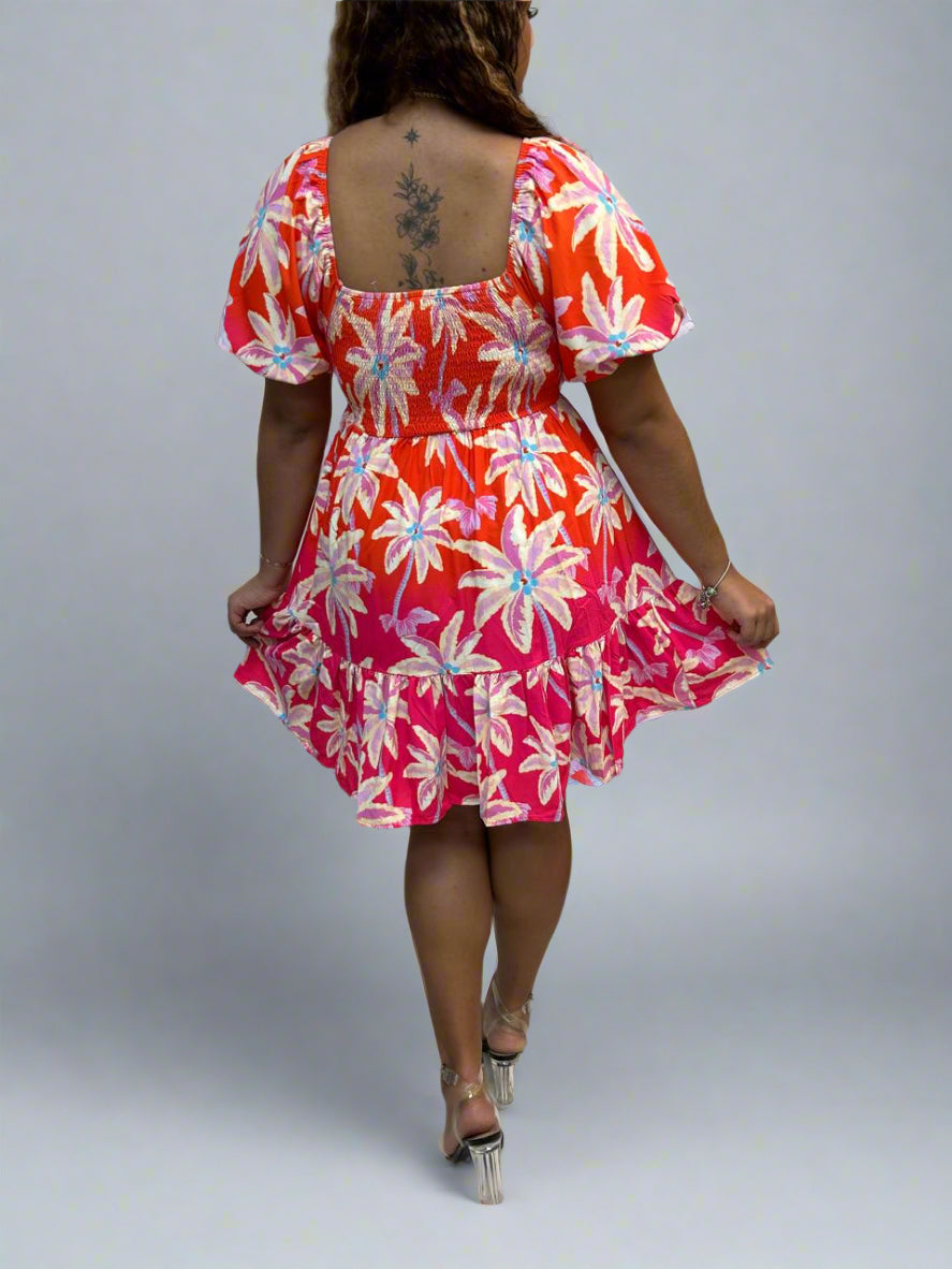 Elastic Back Dress