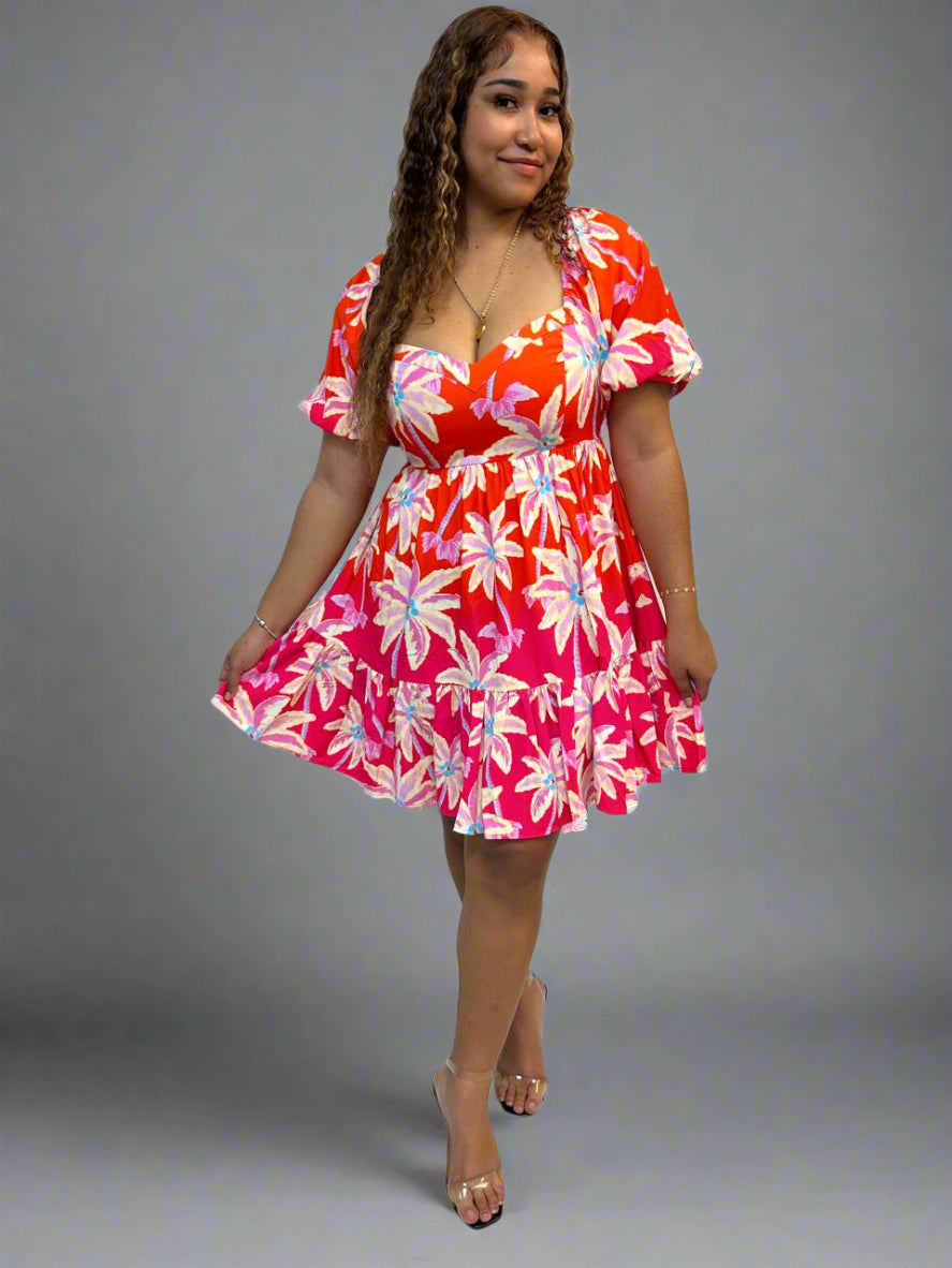 Elastic Back Dress