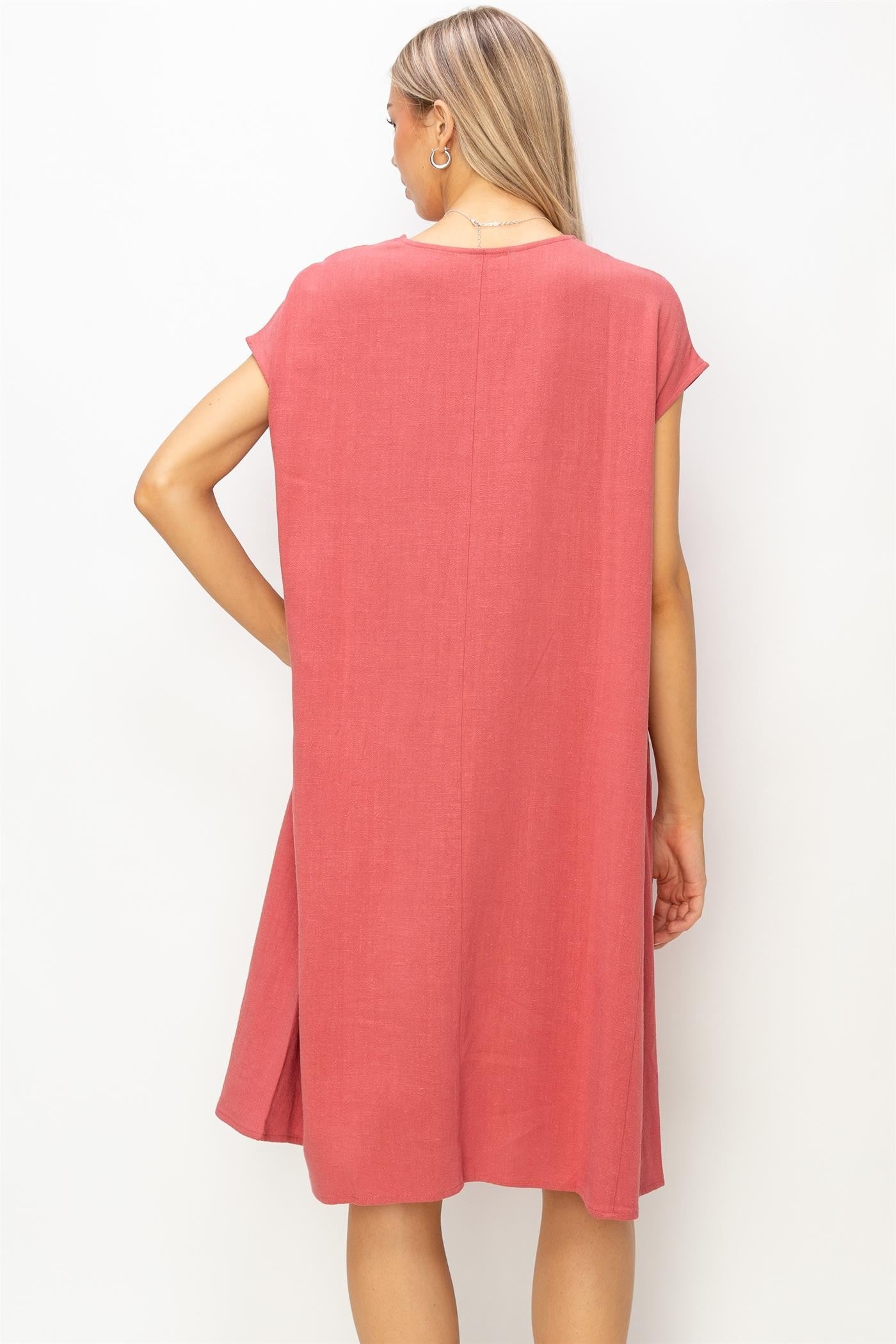 Over Sized Linen Dress