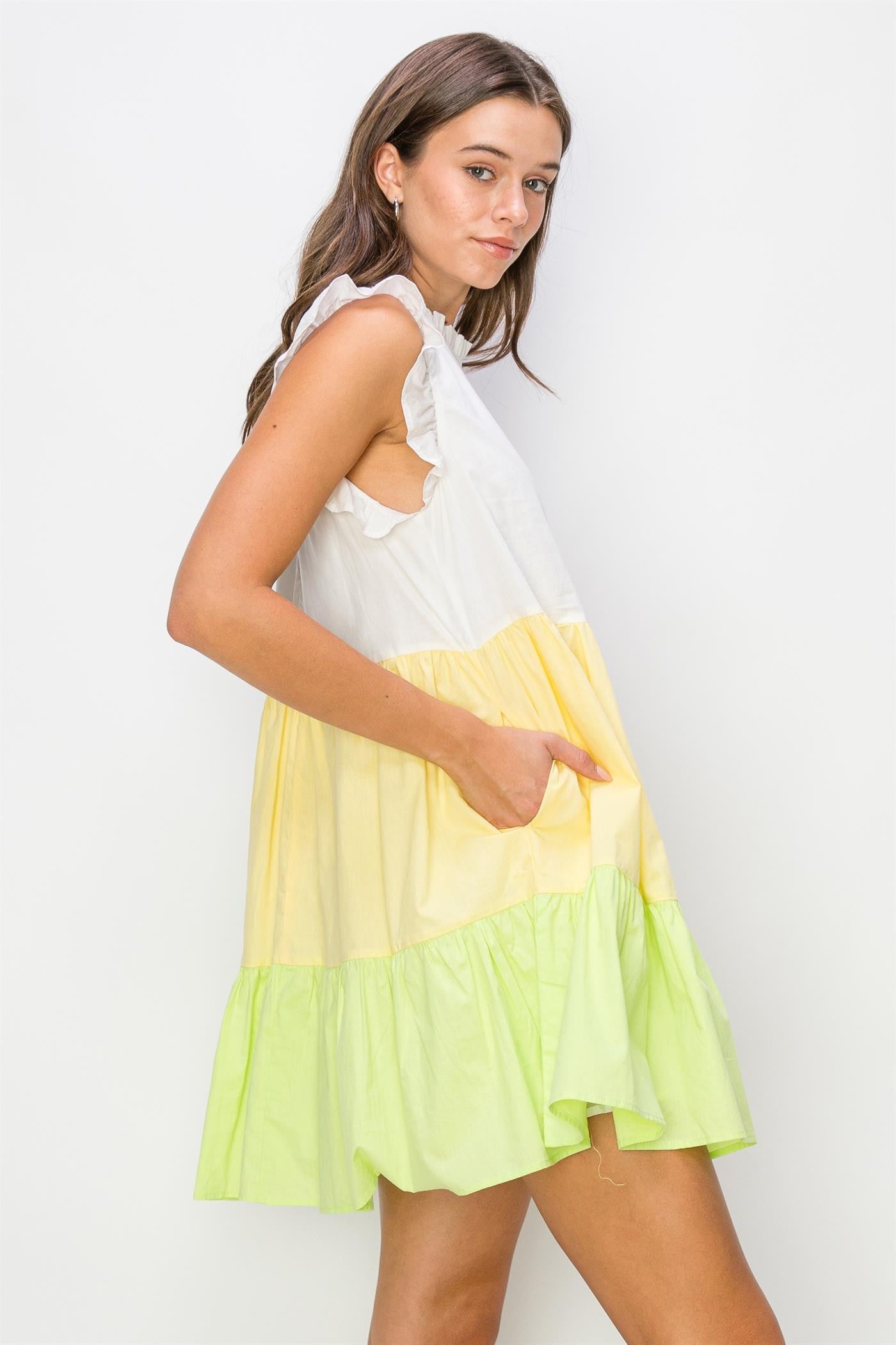 Short Sleeve Cotton Dress