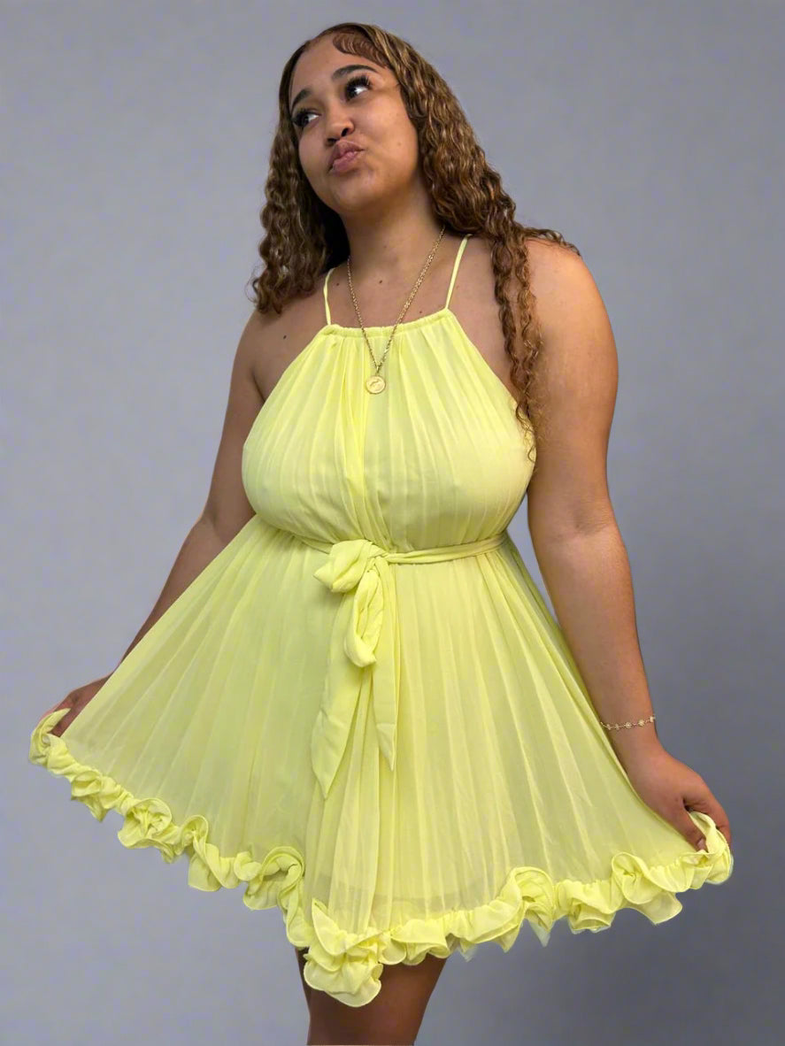 Ruffle Bottom Dress