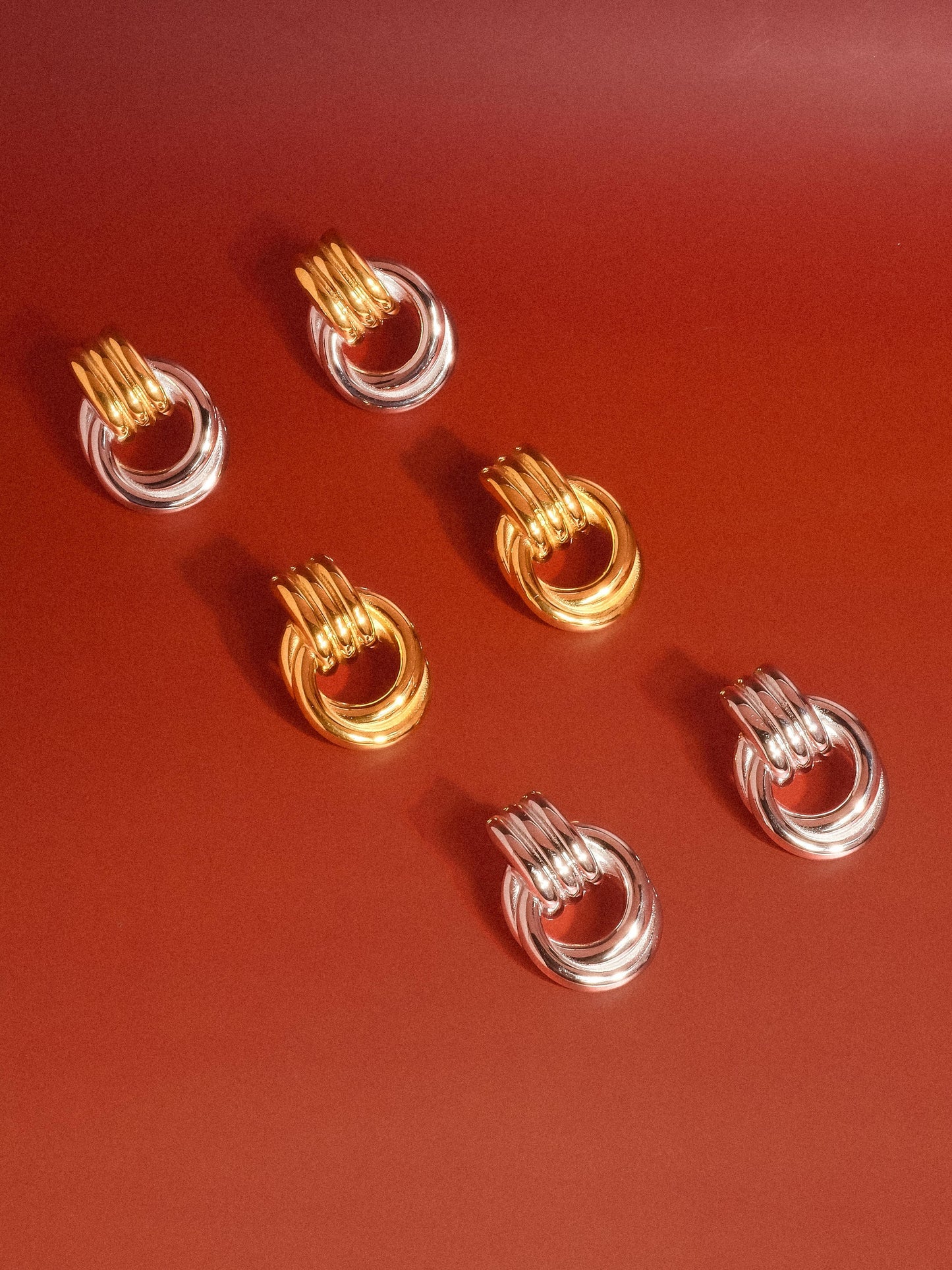 18K Gold Non-Tarnish Classic Hoop Earring