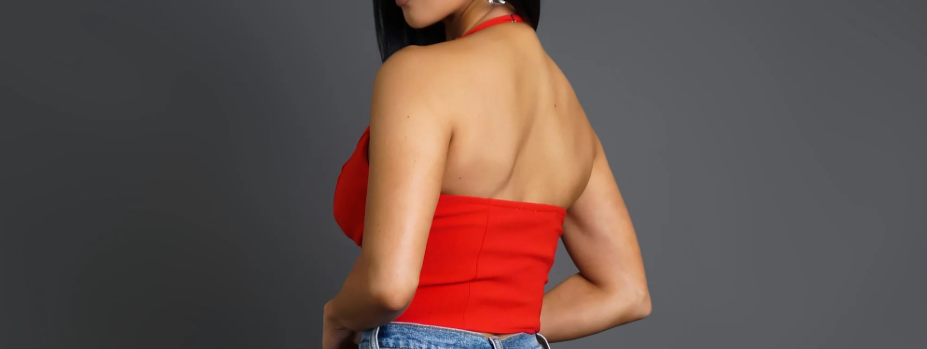 Back Out Sleeveless Top