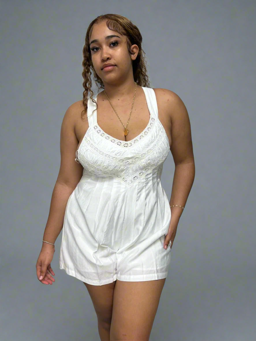 Backless Romper