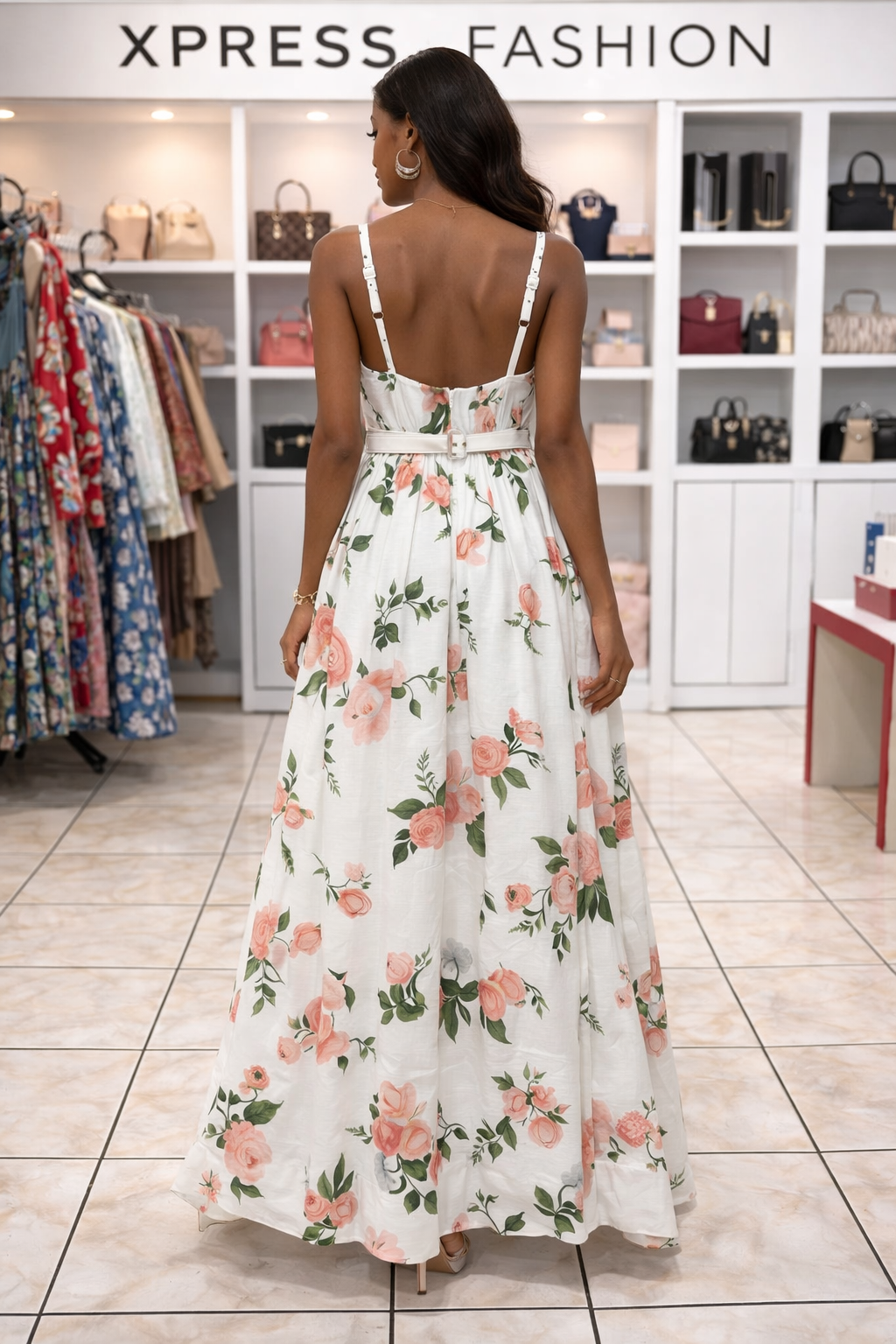 Blossom Grace Maxi Dress