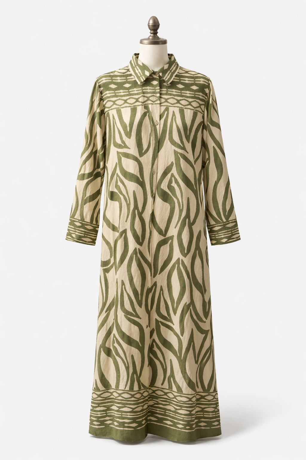 Island Muse Tribal Print Maxi Dress