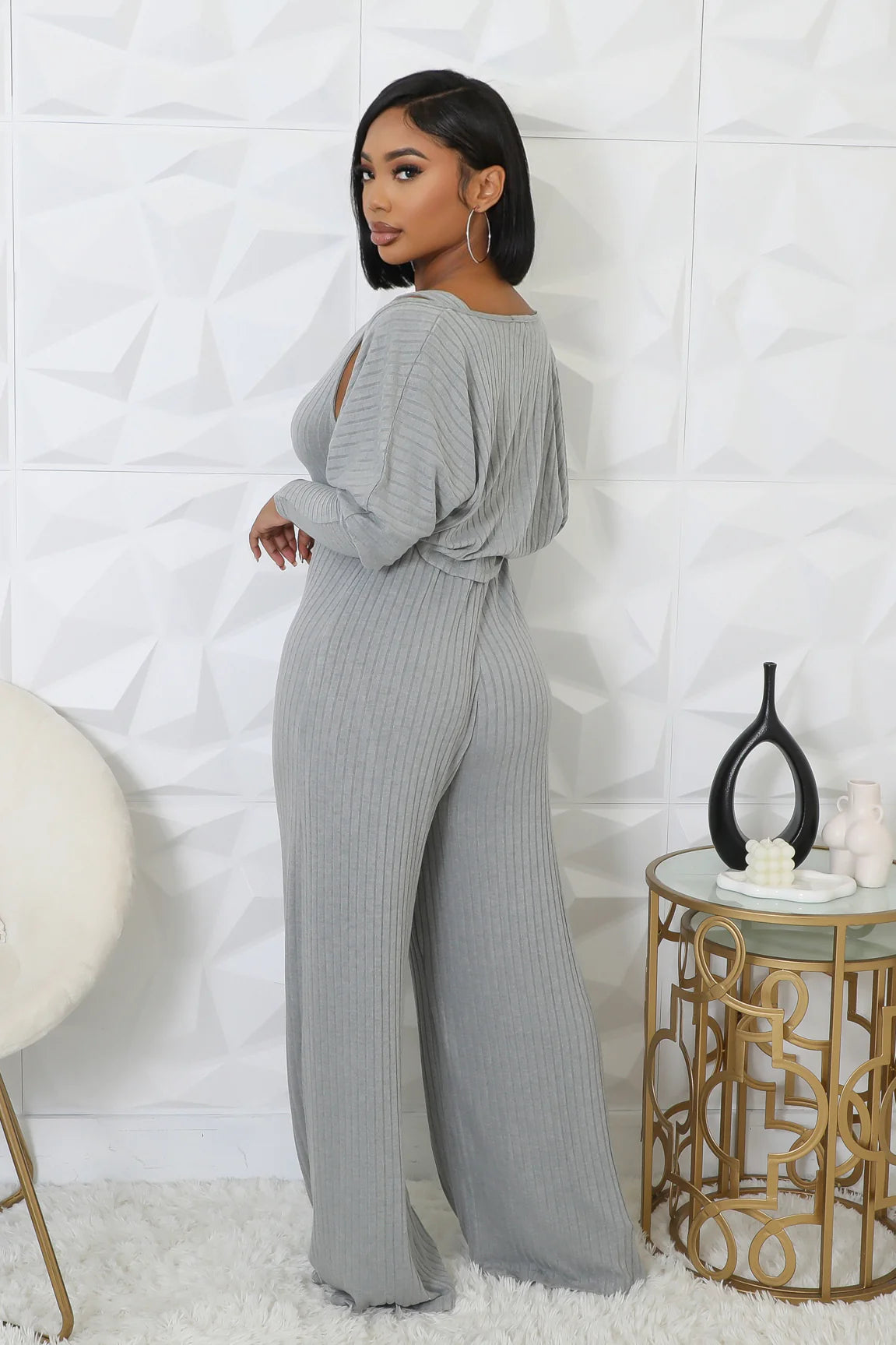 2 pc Jumpsuit Set