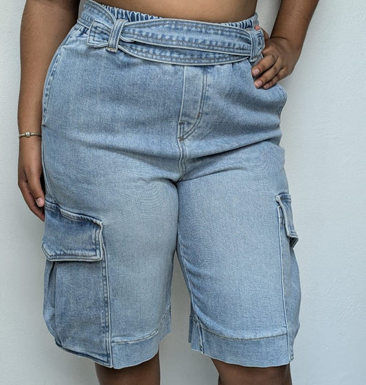 Burmuda Loose Fit Jeans