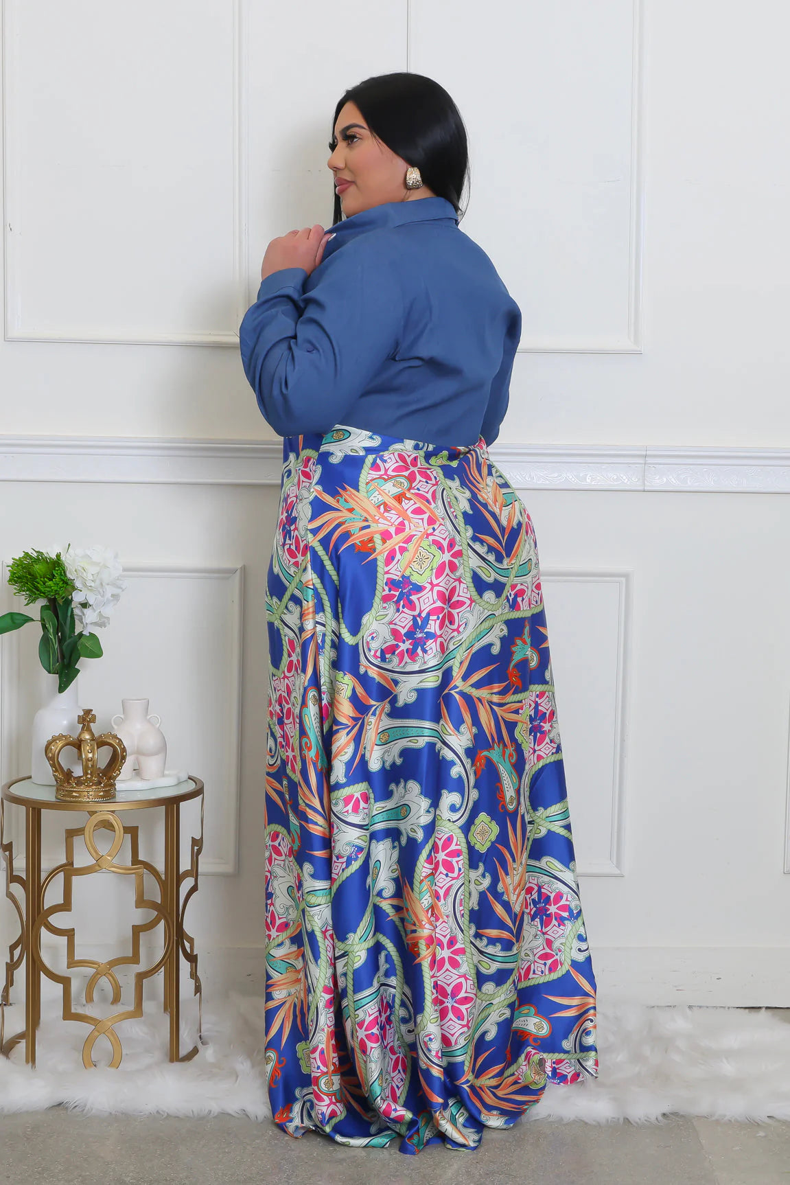 Denim Blend Dress