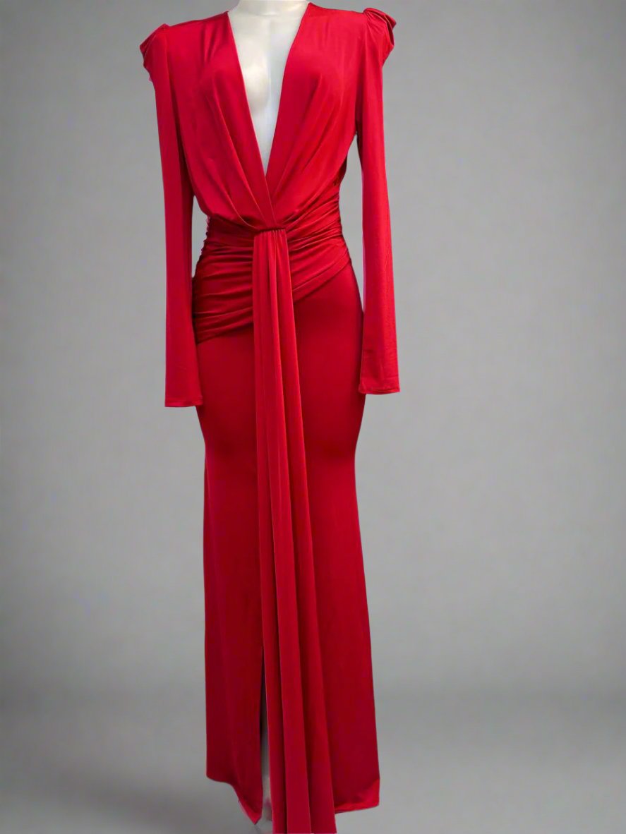 Floor-length gown