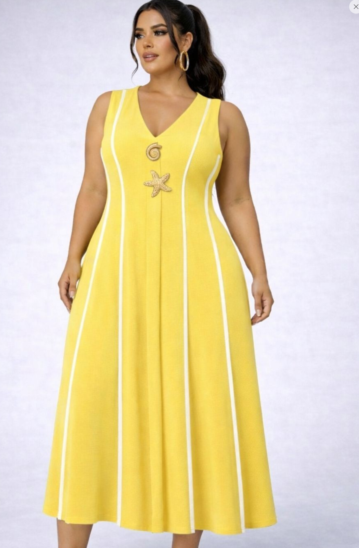 Coastal Luxe Flow Dress