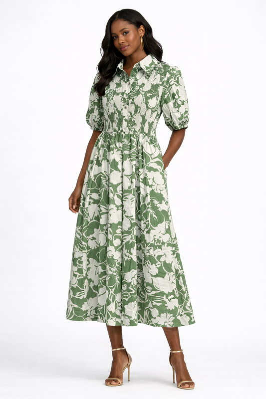 Sage Garden Dress