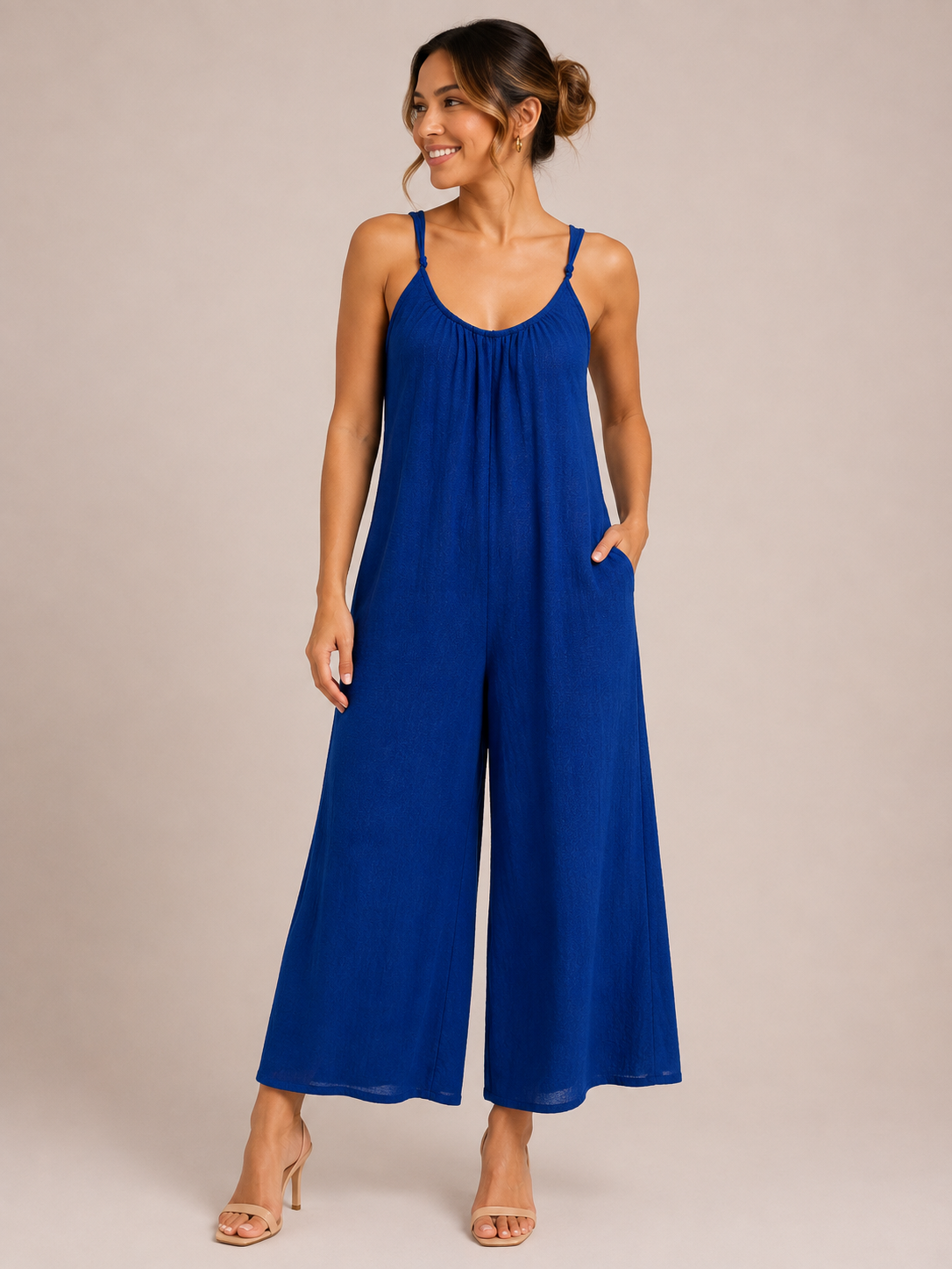 Cobalt Breeze Jumpsuit
