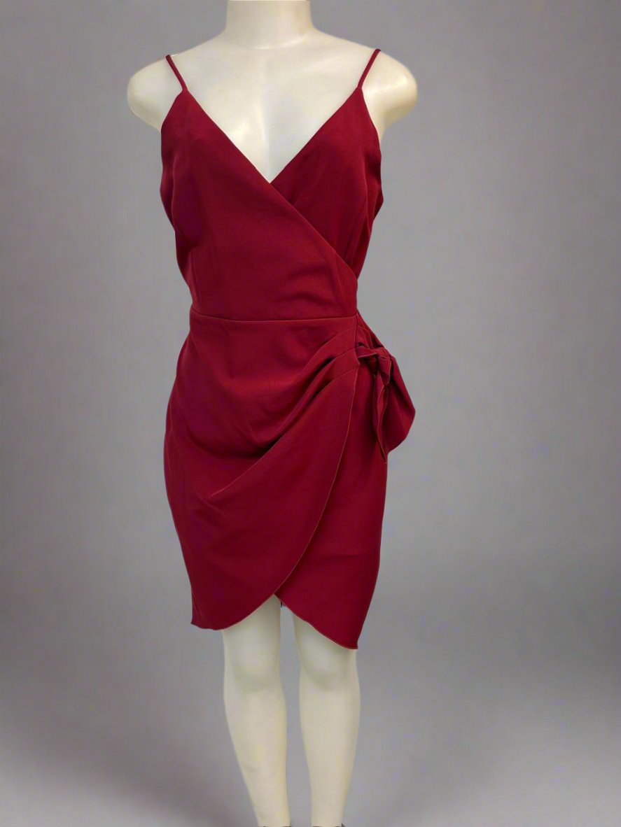 Burgundy Dress