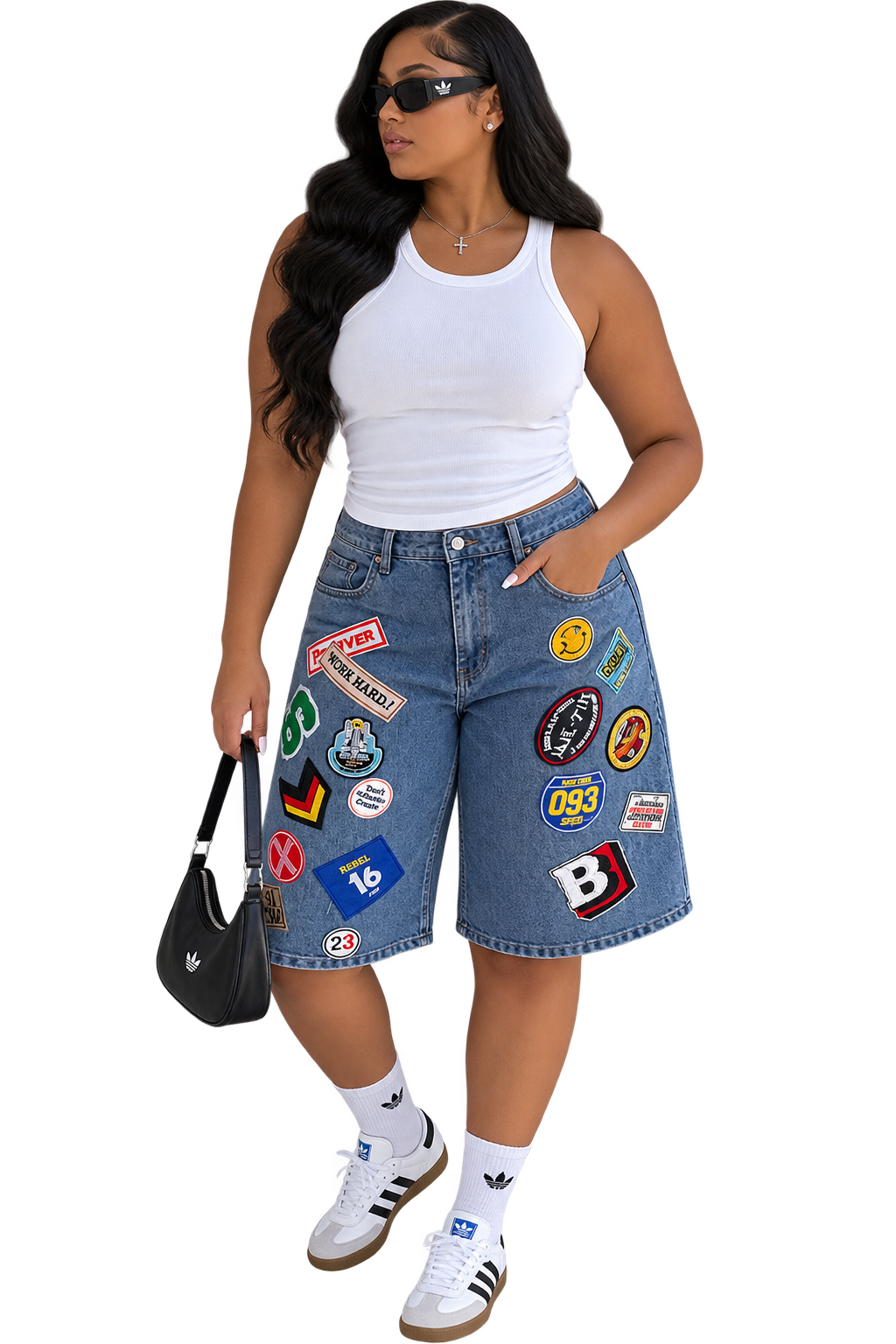 Patchwork Rebel Jorts