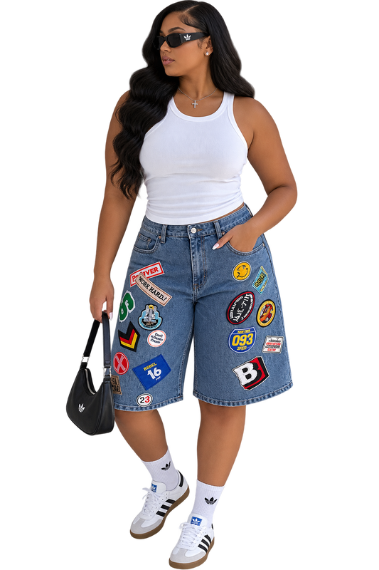 Patchwork Rebel Jorts