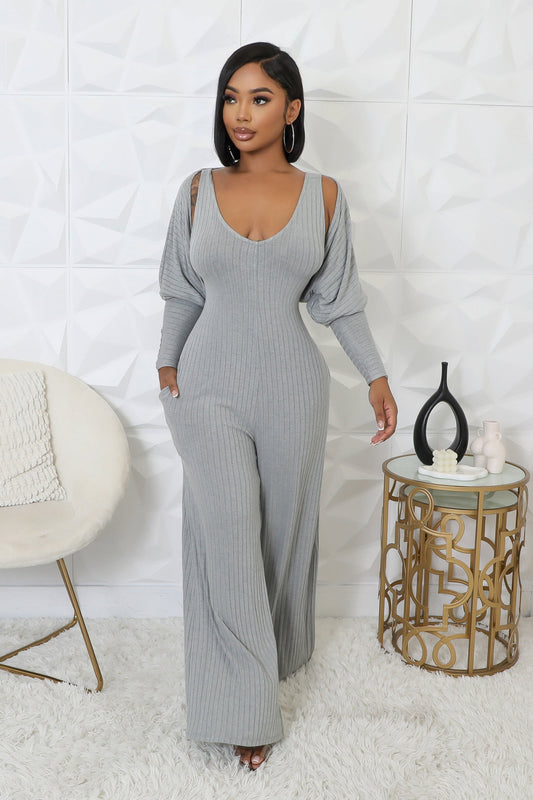 2 pc Jumpsuit Set